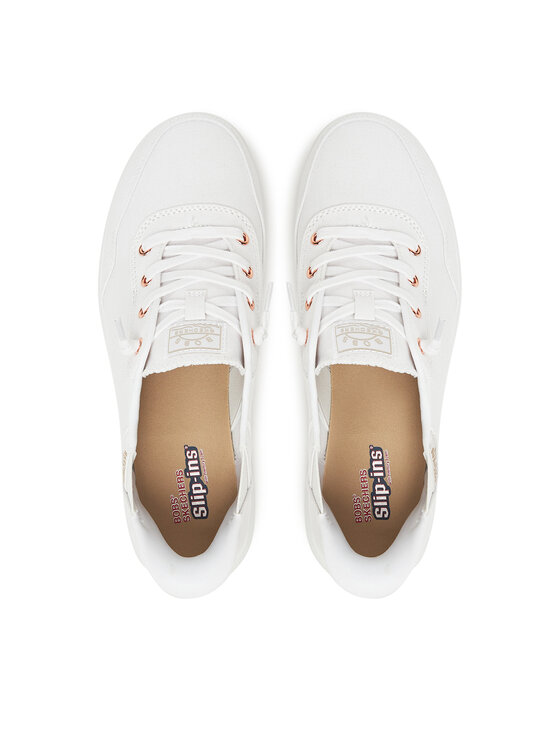 Skechers Skechers Сникърси BOBS Skip Cute-B Cute Sweet 114815/WHT Бял