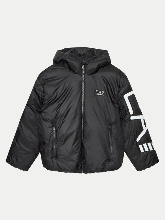 EA7 Emporio Armani Zimné bundy 6DBB11 BNGAZ 1200 Čierna Regular Fit