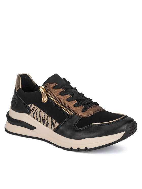 Rieker Rieker Halbschuhe M6616-00 Schwarz