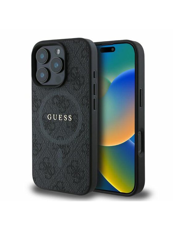 Guess Guess Etui na tablet 4G Ring Classic Logo Czarny