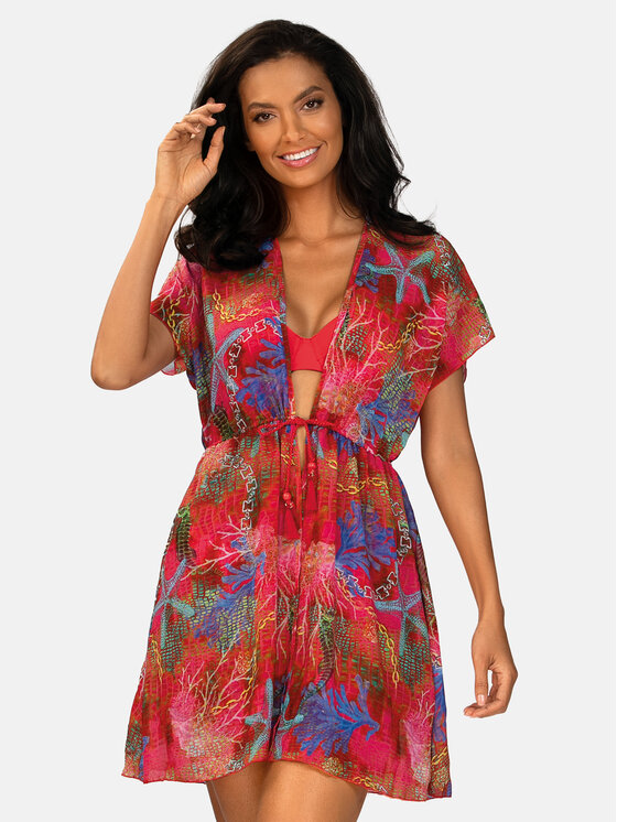 Feba Feba Vestito da spiaggia F218 Multicolore