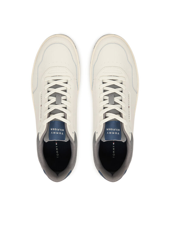 Tommy Hilfiger Tommy Hilfiger Sneakersy Th Basket Core Lite Lth/Suede FM0FM05714 Biały