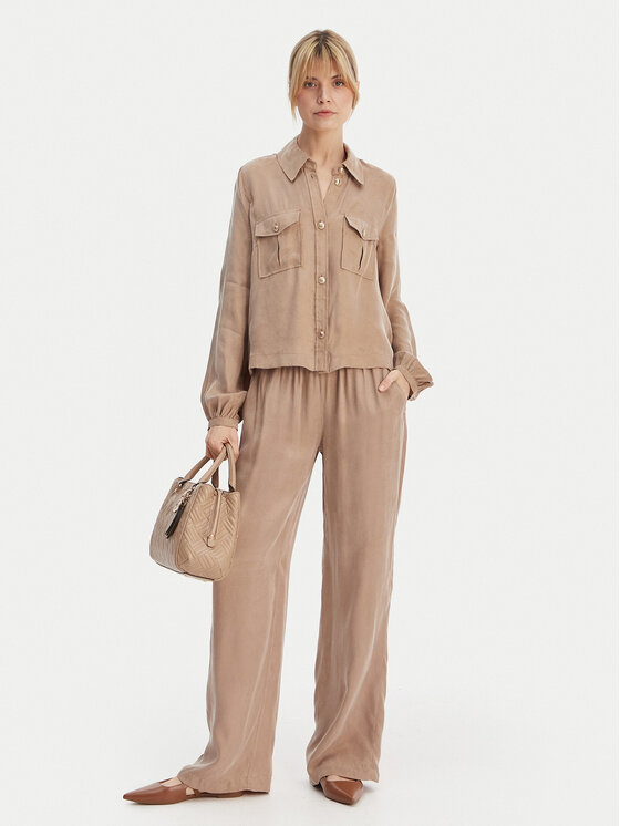 Guess Guess Krekls W6GH22 W1789 Bēšs Regular Fit