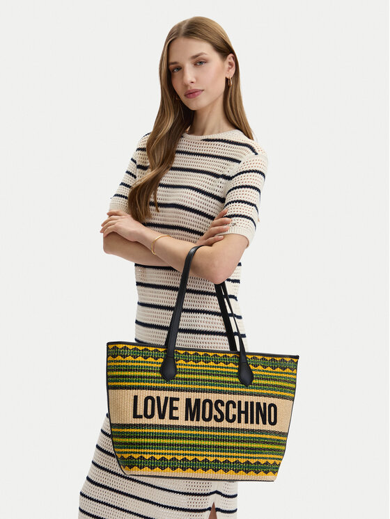 LOVE MOSCHINO LOVE MOSCHINO Ročna torba JC4348PP0OKN300A Pisana