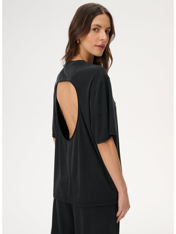 LEBRAND LEBRAND T-Shirt Ariana Μαύρο