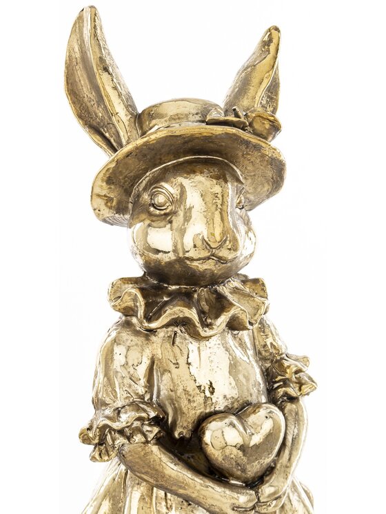 MIAhome MIAhome Figurka króliczka MALJUNA-4 big Złoty