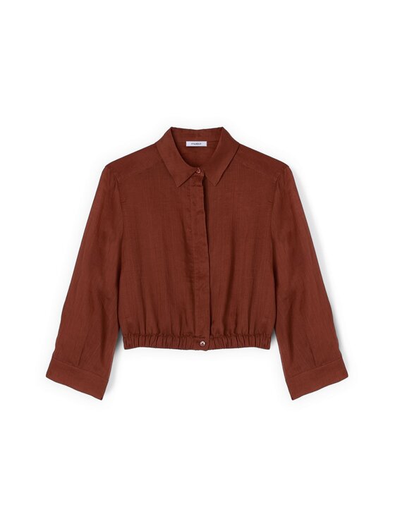 Motivi Motivi Koszula 5021W000522N027 Pomarańczowy Cropp Fit