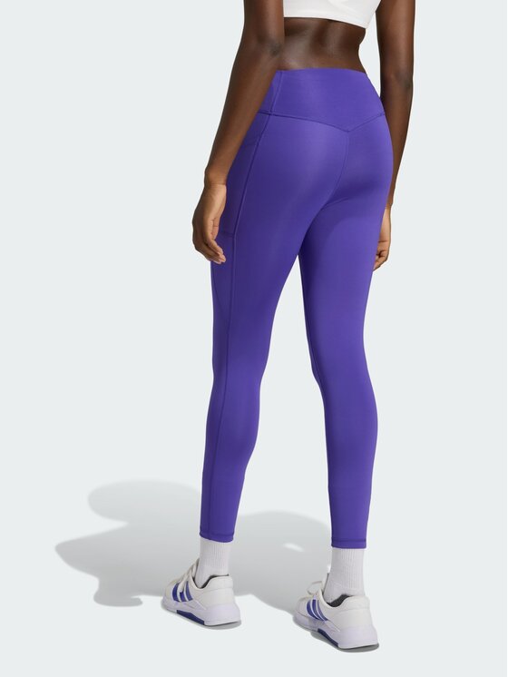 adidas adidas Legginsy 152479 Fioletowy Fitted Fit