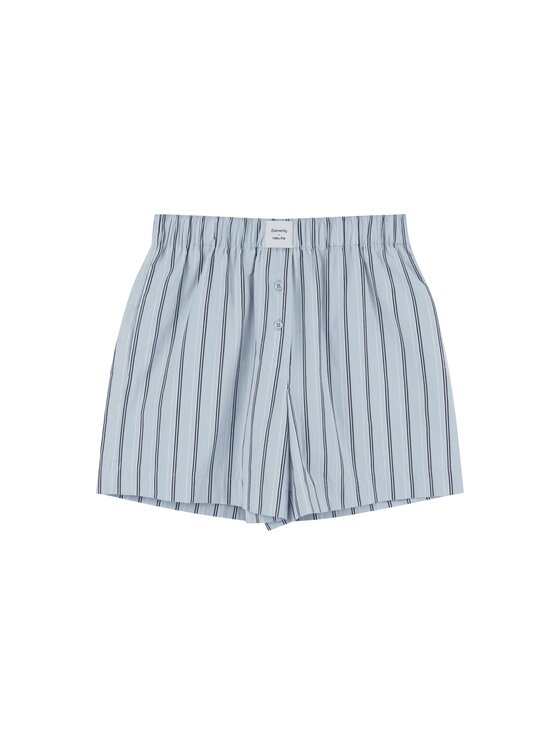 Noo.ma Noo.ma Szorty piżamowe Tala Pyjama Shorts Niebieski jasny Regular Fit