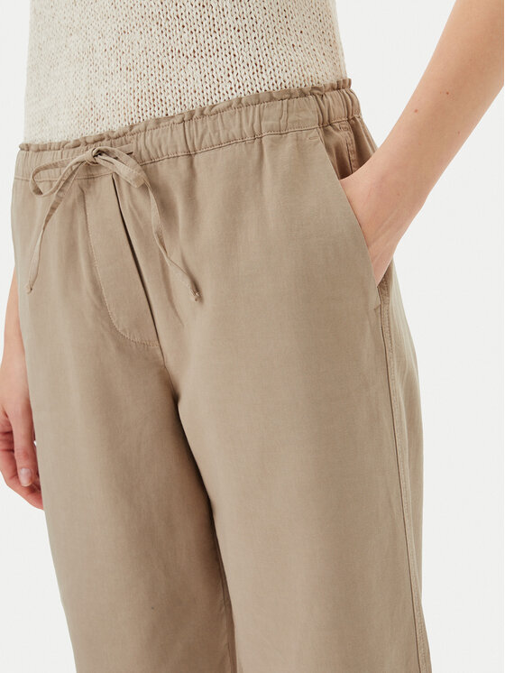 Marc O'Polo Marc O'Polo Pantaloni din material M03 1340 10073 Bej Tapered Fit