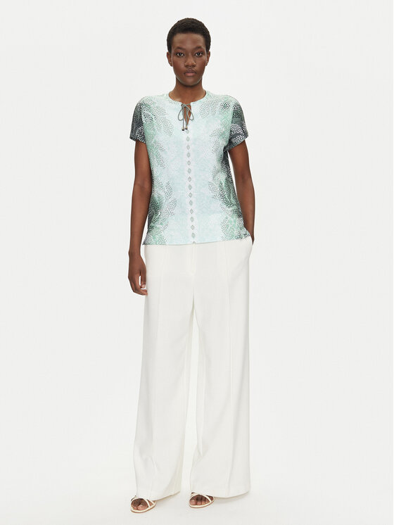 Olsen Olsen Majica 11105070 Zelena Regular Fit