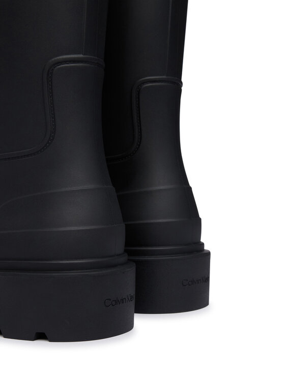 Calvin Klein Calvin Klein Gumijasti škornji Combat Rain Boot HM0HM02243 Črna