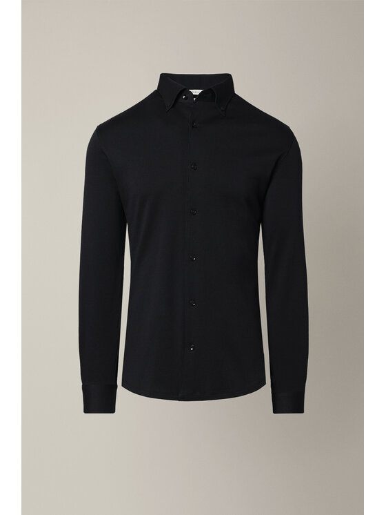 Lancerto Lancerto Koszula Lussano KO073126000060 Czarny Regular Fit
