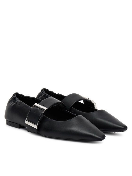 DKNY DKNY Baleriny Cormic K3501170 Czarny