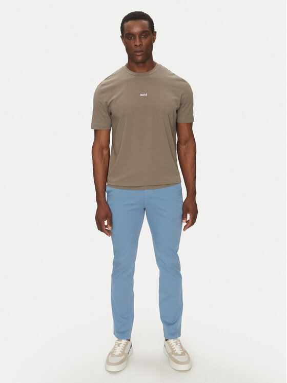 BOSS BOSS T-shirt Tchup 50473278 Bež Relaxed Fit