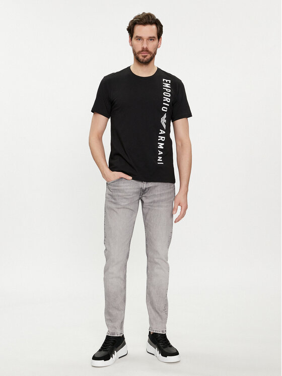 Emporio Armani Underwear Emporio Armani Underwear T-shirt 211818 4R479 00020 Crna Regular Fit