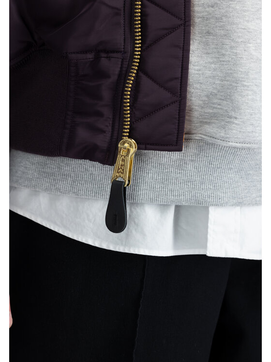 Alpha Industries Alpha Industries Kurtka bomber MA-1 Heritage Bomber Jacket Fioletowy Core Fit