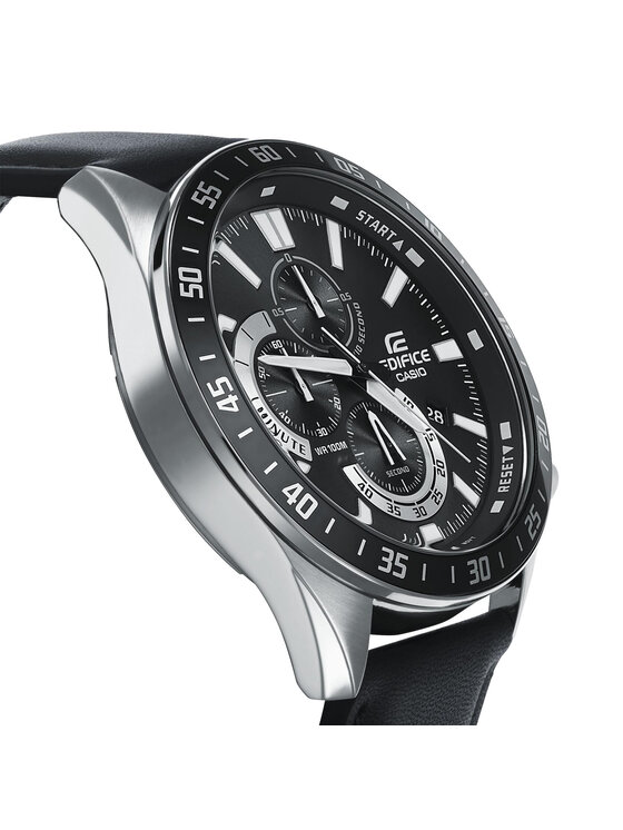 Casio Uhr Edifice EFV 620L 1AVUEF Schwarz Modivo