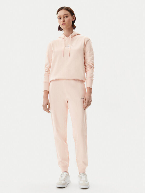 Calvin Klein Jeans Calvin Klein Jeans Світшот Monologo J20J225358 Рожевий Regular Fit