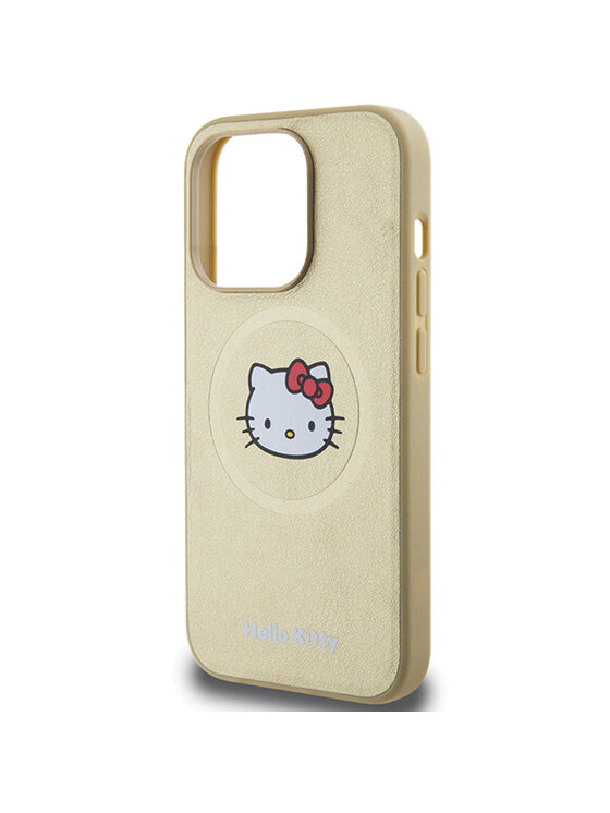 Hello Kitty Hello Kitty Etui na telefon iPhone 13 Pro Max Złoty