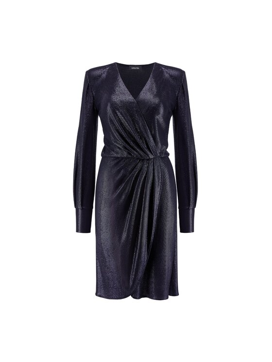 La Mania La Mania Abito da sera ALAZAN Blu scuro Classic Fit