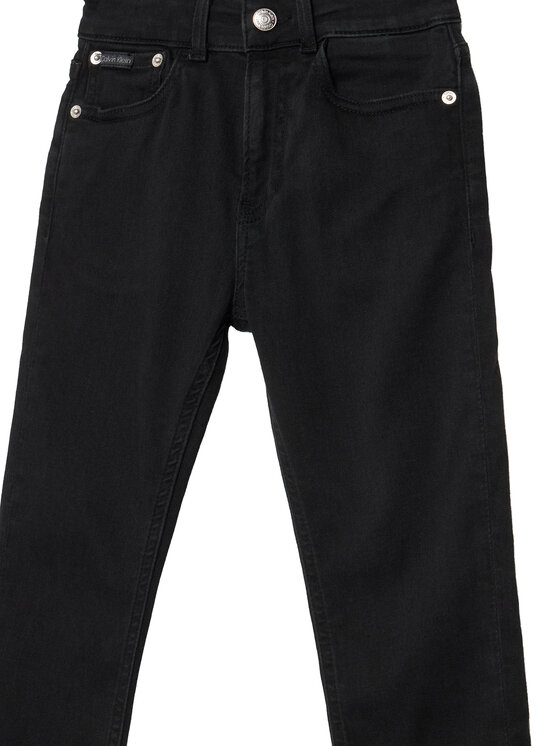 Calvin Klein Jeans Calvin Klein Jeans Džinsai Essential IB0IB02549 Juoda Straight Fit