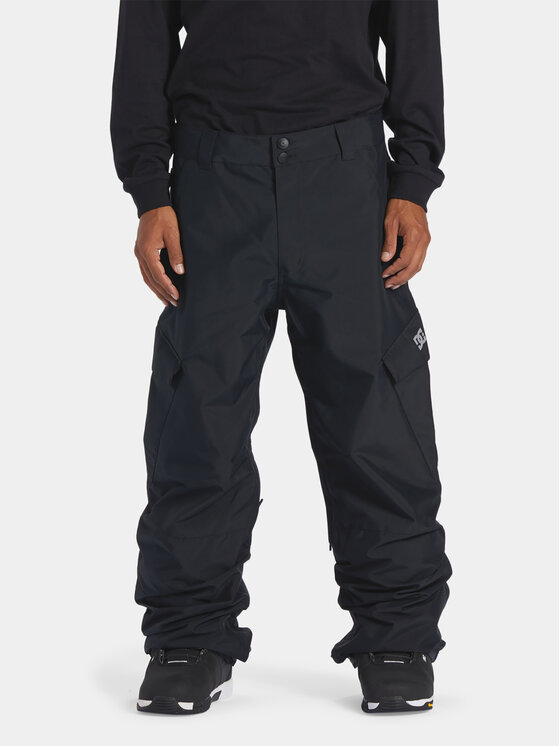 DC Spodnie snowboardowe Banshee Snpt ADYTP03042 Czarny Regular Fit