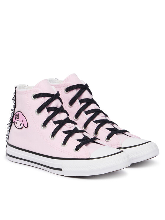 Converse Converse Teniși Chuck Taylor All Star Hi X My Melody Kuromi A21838C Roz deschis
