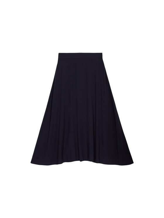 Oltre Oltre Spódnica midi 1156J000274N024 Niebieski A-Line Fit