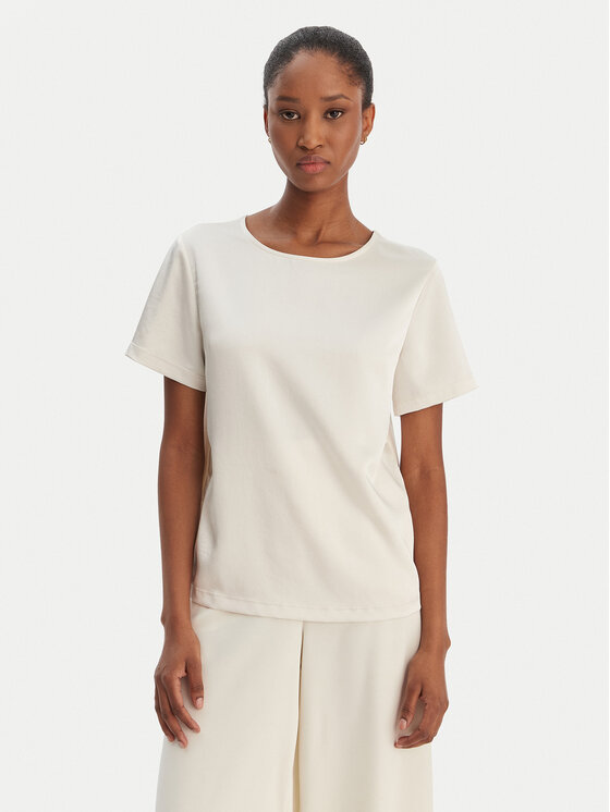 Weekend Max Mara Weekend Max Mara Halenka Zona 2615941011 Écru Relaxed Fit
