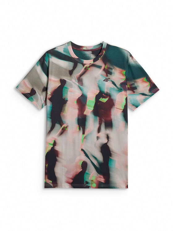 4F 4F T-Shirt SPORT STORIES 25/26 Kolorowy Regular Fit