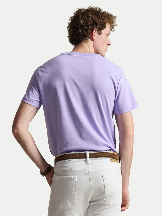 Polo Ralph Lauren Polo Ralph Lauren Marškinėliai 710740727507 Šviesiai violetinė Regular Fit