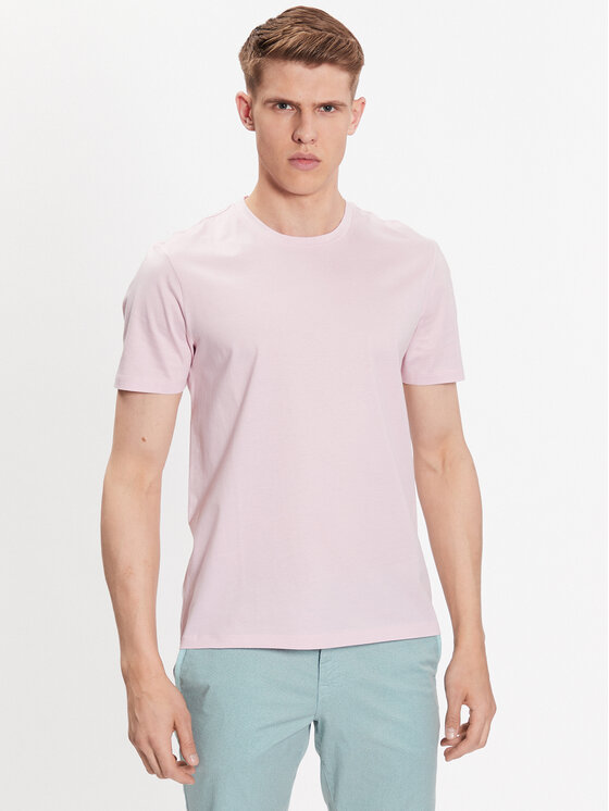 Férfi Póló BOSS, Méret: XL, Rózsaszín, 50468395