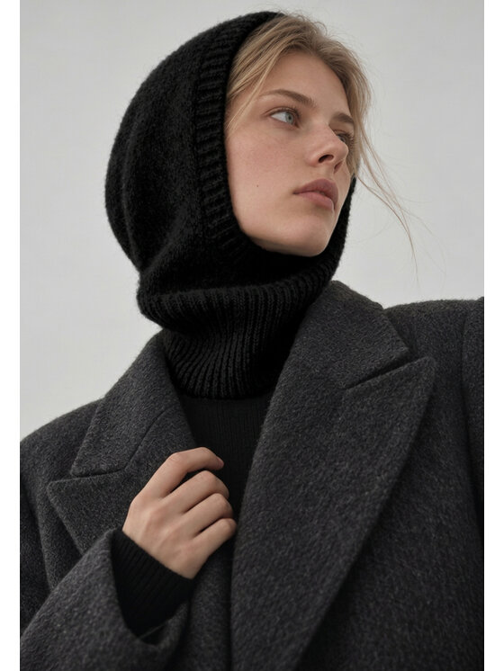 Style Republic Style Republic Kominiarka kaszmir Granatowy