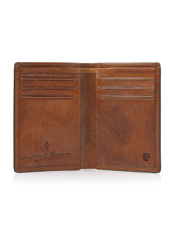 Castelijn & Beerens Castelijn & Beerens Etui na karty kredytowe 289964 Brązowy