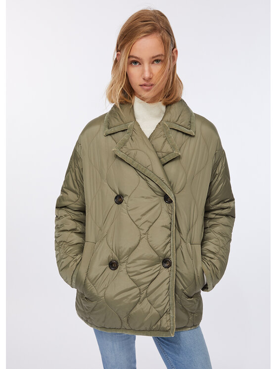 Liu Jo Liu Jo Giubbotto piumino CF5238T2802M9947 Verde Regular Fit