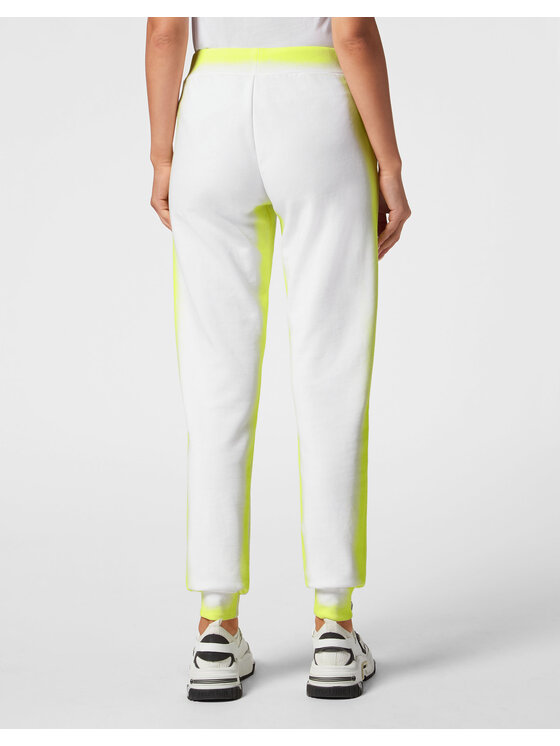 PHILIPP PLEIN PHILIPP PLEIN Spodnie dresowe 9977 Biały Jogger Fit