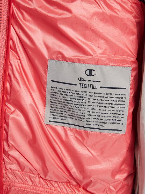 Champion Champion Demisezoninė striukė 115750 Rožinė Regular Fit
