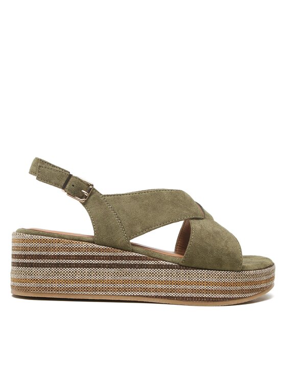 Clara Barson Clara Barson Sandały WS22127-02 Khaki