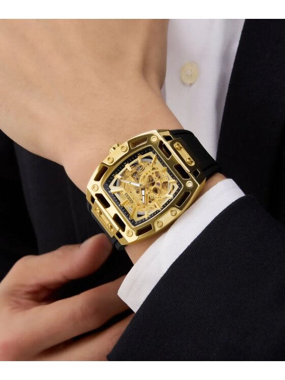 Guess Guess Zegarek GW0980G2 Złoty