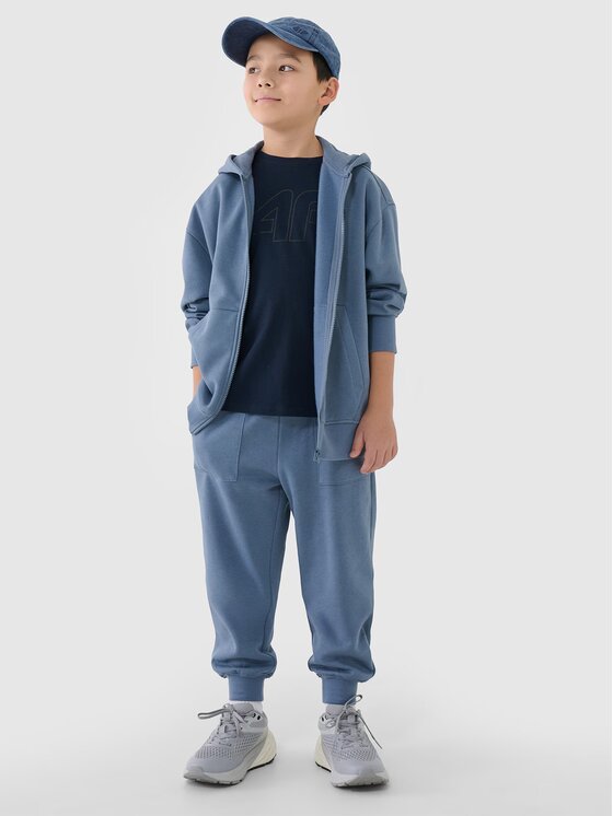 4F 4F Felpa 4FJRSS25TSWSM2042-32S Blu Oversize