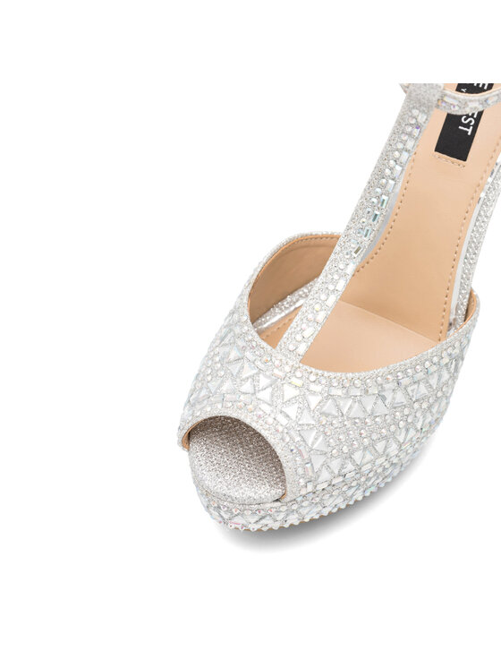 Nine West Nine West Sandále NISA SY015-1NW Strieborná