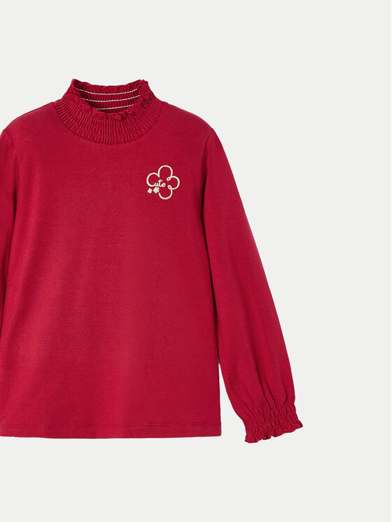 Mayoral Mayoral Bluza 145 Rdeča Regular Fit