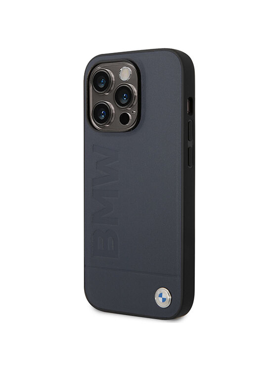 BMW Motorsport BMW Motorsport Etui na telefon iPhone 14 Pro Max Granatowy