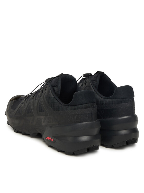 Salomon Salomon Взуття для бігу Speedcross 6 Wide L41744000 Чорний