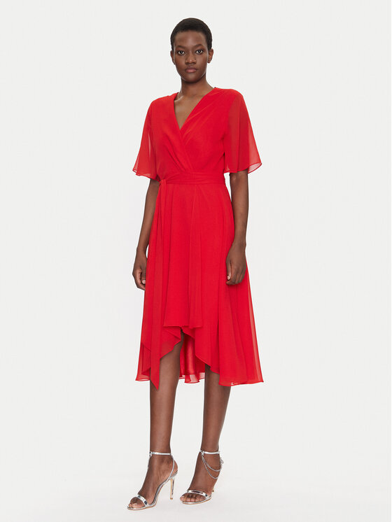 Swing Swing Coctailkleid 5AI10200 Rot Regular Fit