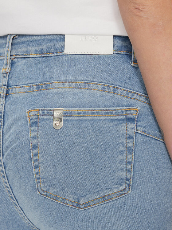 Liu Jo Liu Jo Jeans hlače UXX037 D4811 Modra Skinny Fit