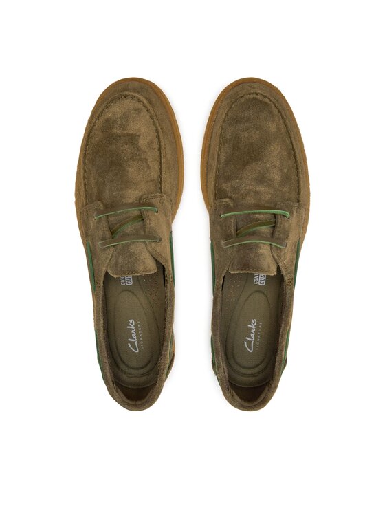 Clarks Clarks Mokasyny Clarkbay Go 26177502 Khaki