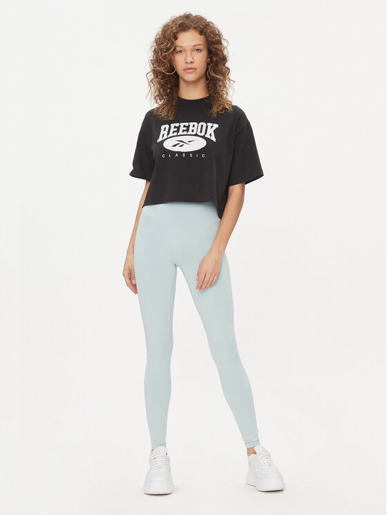 Reebok Reebok T-krekls Classics Big Logo IL4636 Melns Regular Fit