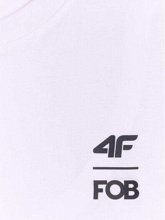 4F 4F Tank top FOB SUMMER Biały Loose Fit